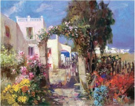 Art Print Bayside Retreat