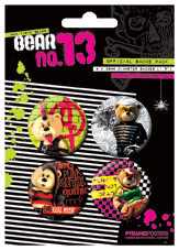 Σετ κονκάρδες BEAR13 - Bad taste bears