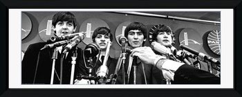 Uokvireni poster Beatles - interwiew