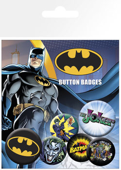 Set bedževa BATMAN COMIC