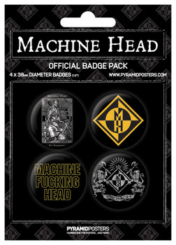 Set bedževa MACHINE HEAD