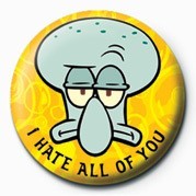 Bedž SPONGEBOB - hate