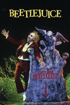 Принти на полотні Beetlejuice - Grave