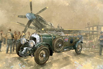Принти на полотні Bentley and Spitfire