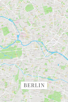 Принти на полотні Berlin color