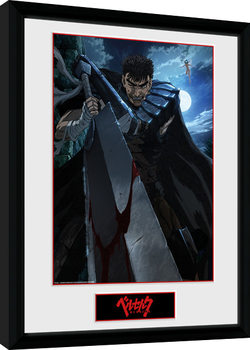 Poster emoldurado Beserk - Guts