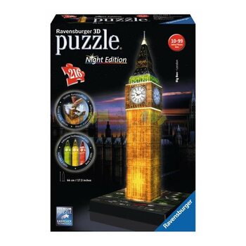 Puzzle Big Ben Night Edition 3D