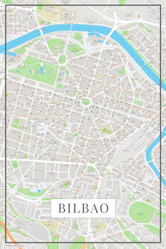 Принти на полотні Bilbao color