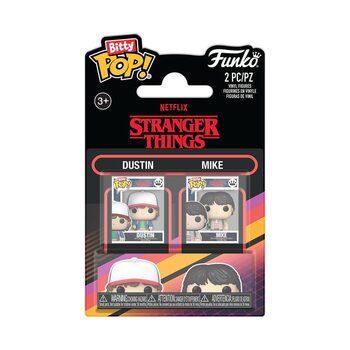 Figurine Bitty Funko POP! - Stranger Things - Dustin & Mike