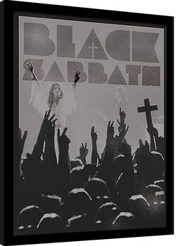 Uokvirjen plakat Black Sabbath