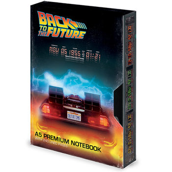 Bloco de notas Back to the Future - Great Scott VHS