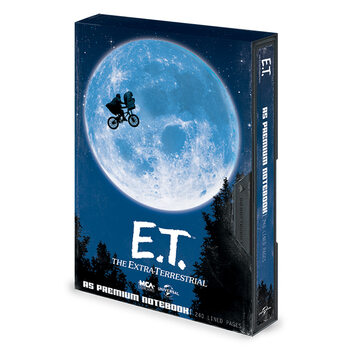 Bloco de notas E.T. - Premium A5 Notebook VHS