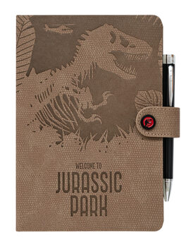 Bloco de notas Jurassic Park - Welcome