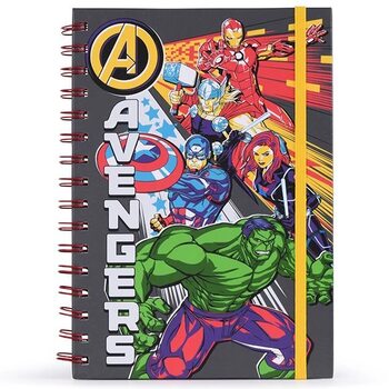 Bloco de notas Marvel - Avengers Burts