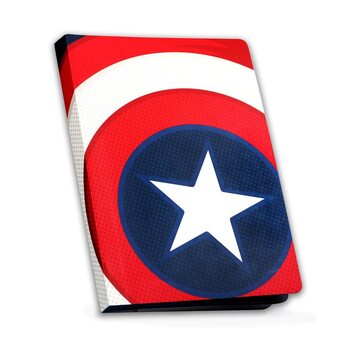 Bloco de notas Marvel - Captain America‘s Shield