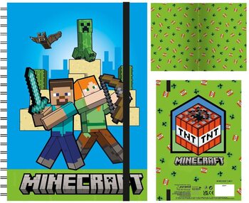 Caderno Minecraft