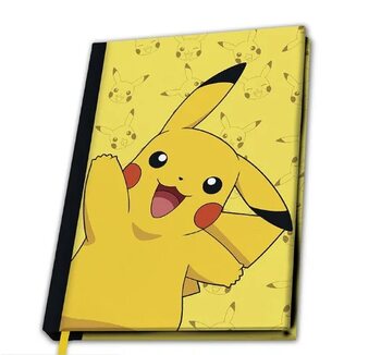 Bloco de notas Pokemon - Pikachu