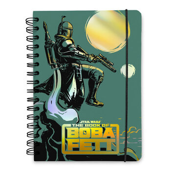 Bloco de notas Star Wars: The Book of Boba Fett
