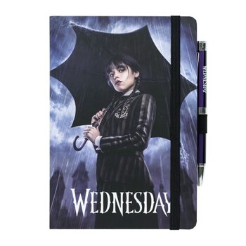Bloco de notas Wednesday - Umbrella