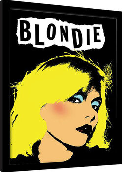 Κορνιζαρισμένη αφίσα Blondie Punk
