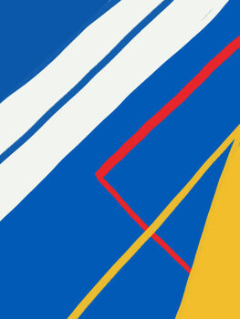 Футболка Blue Poster art with empty and