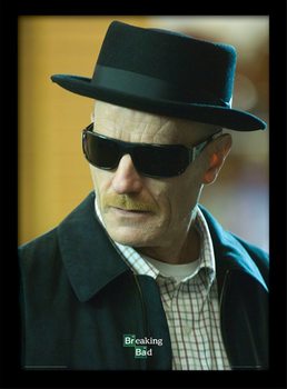 Poster emoldurado BREAKING BAD - heisenberg