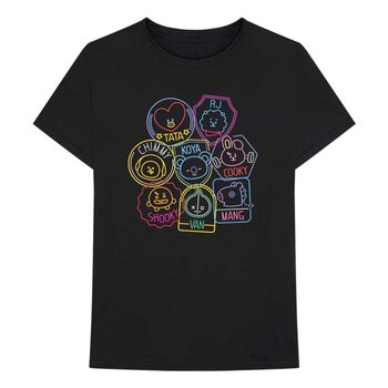 T-shirts BT21 - Neons
