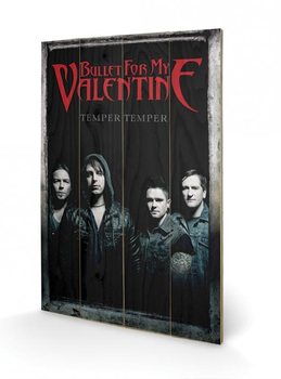 Ξύλινη τέχνη Bullet For My Valentine - Group