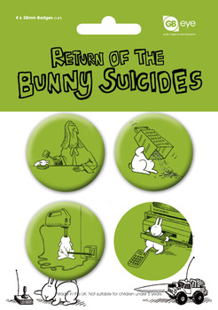 Σετ κονκάρδες BUNNY SUICIDES - Pack 2