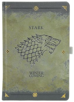 Caderno Game Of Thrones - Stark Worn Premium