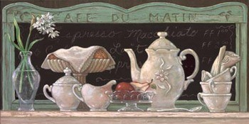 Art Print Cafe Du Matin
