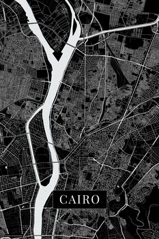 Принти на полотні Cairo black