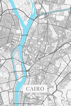 Принти на полотні Cairo white