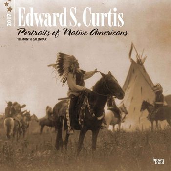 Calendário 2017 Edward S. Curtis: Portraits of Native Americans