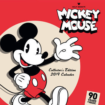 Calendário 2019 Mickey Mouse 90th Anniversary