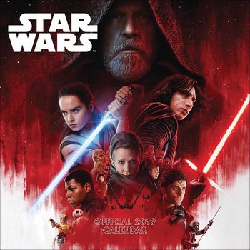 Calendário 2019 Star Wars – Episode 8 The Last Jedi