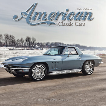 Calendário 2024 American Classic Cars