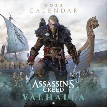 Calendário 2021 Assassin's Creed: Valhalla