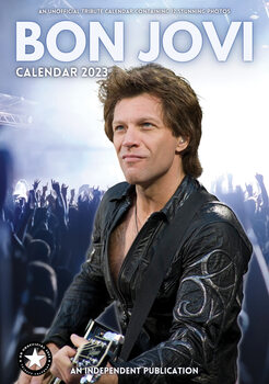 Calendário 2023 Bon Jovi