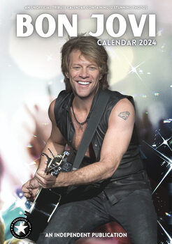 Calendário 2024 Bon Jovi
