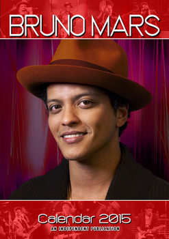 Calendário 2015 Bruno Mars