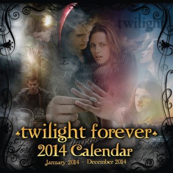 Calendário 2024 Calendar 2014 - TWILIGHT forever