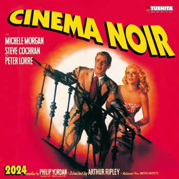 Calendário 2024 Cinema Noir