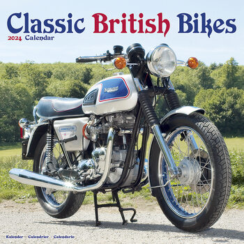 Calendário 2024 Classic British Bikes