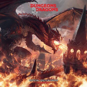 Calendário 2023 Dungeons & Dragons
