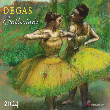 Calendário 2024 Edgar Degas - Ballerinas