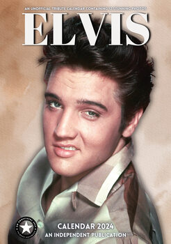 Calendário 2024 Elvis Presley