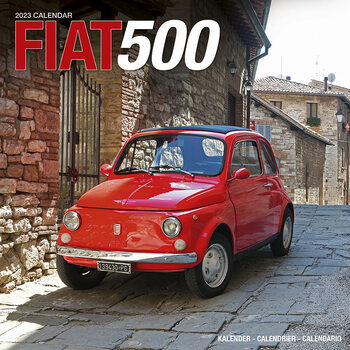 Calendário 2027 Fiat 500
