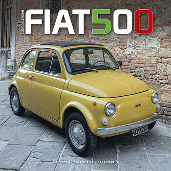 Calendário 2027 Fiat 500