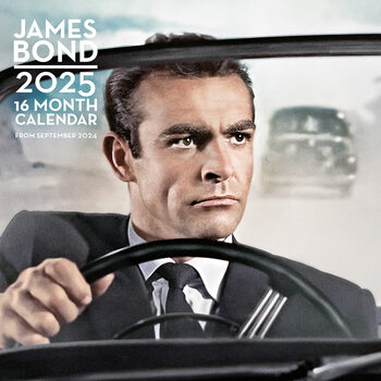 Calendário 2027 James Bond